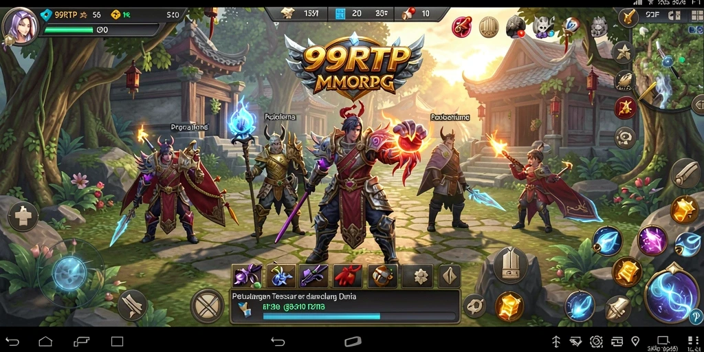 Tampilan gameplay 99RTP yang menakjubkan dan interaktif.