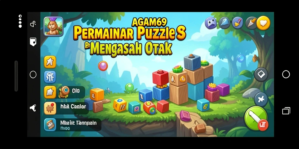 Tampilan gameplay AGAM69 dengan berbagai teka-teki menarik.