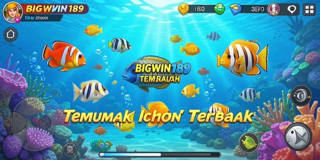 Gameplay seru menembak ikan di BIGWIN189.