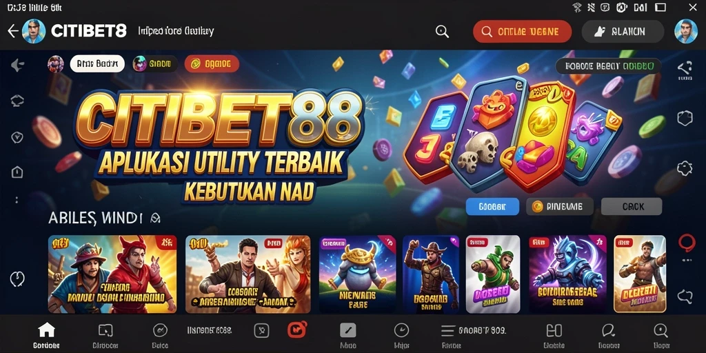 Tampilan antarmuka CITIBET88 yang menarik dan mudah digunakan.