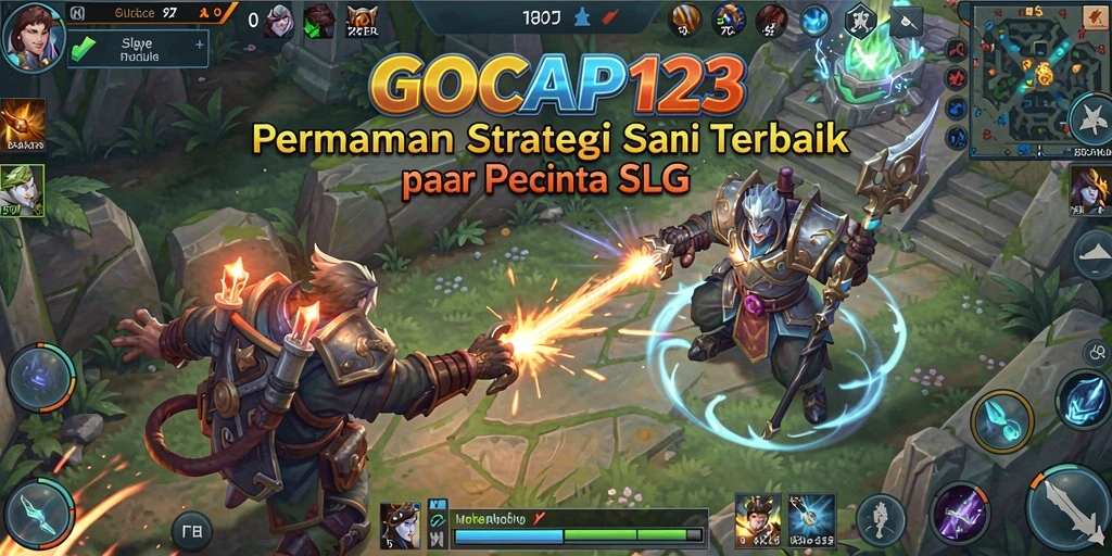 Tampilan menarik dari pertempuran dan pembangunan strategis di GOCAP123.
