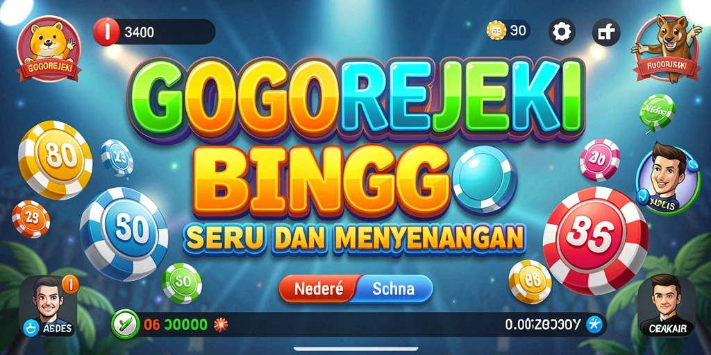 Screenshot gameplay Bingo GOGOREJEKI yang seru dan interaktif.