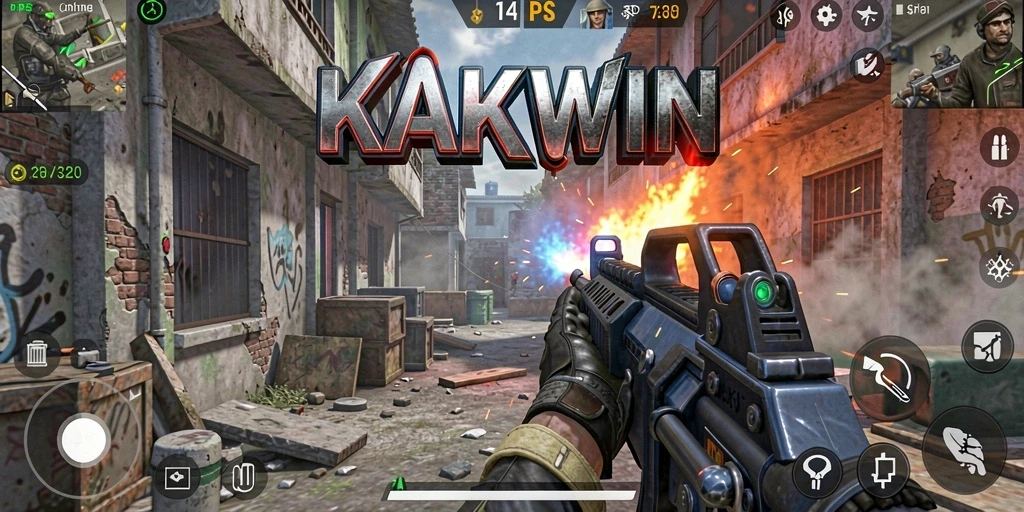 Menampilkan aksi seru dalam pertempuran TPS KAKWIN.