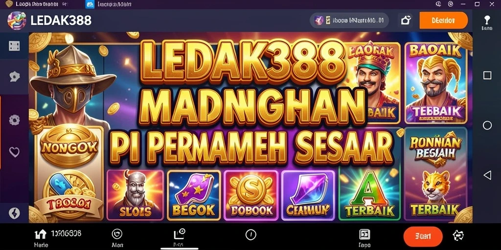 Screenshot LEDAK388 menunjukkan gameplay Slot yang menarik dan menantang.