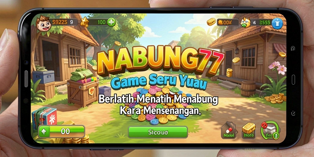 Tampilan menarik dari gameplay NABUNG77 dengan tantangan seru.