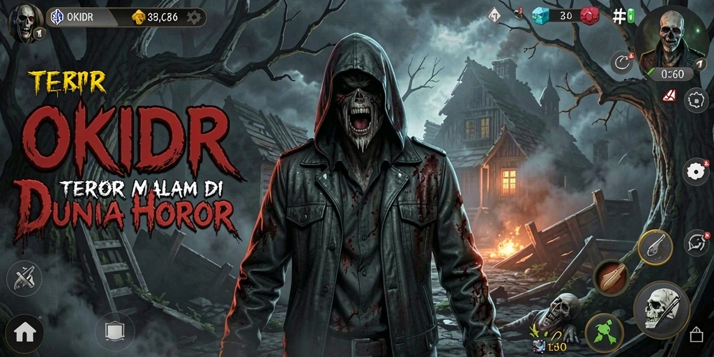 Gameplay menegangkan dengan suasana horor yang mencekam.