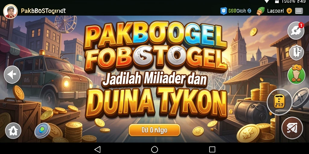 Gameplay PAKBOSTOGEL yang menarik dan menantang.