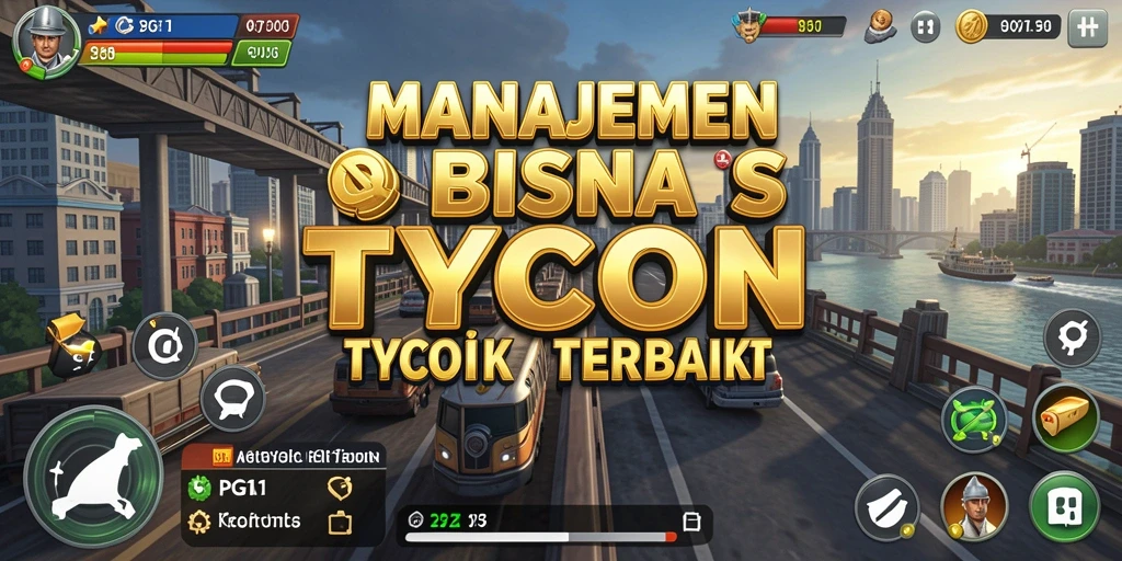 Tampilan gameplay PG11 menampilkan dinamika manajemen Tycoon yang menarik.