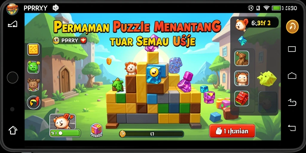 Tampilan gameplay PPRRYY yang menarik dan menantang.