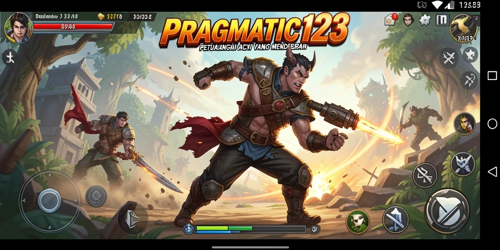 Tampilan gameplay mendebarkan dari PRAGMATIC123 yang menampilkan aksi seru.