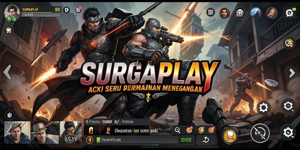 Screenshot gameplay SURGAPLAY menampilkan aksi seru dan mendebarkan.