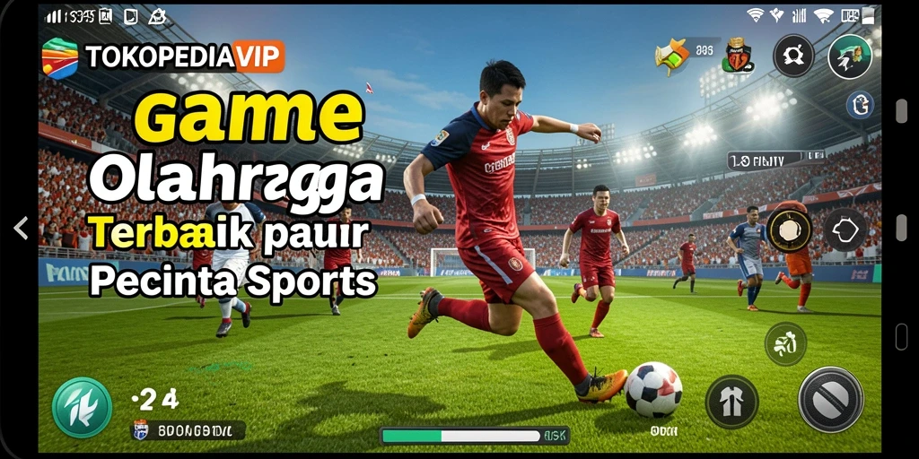 Screenshot gameplay TOKOPEDIAVIP menampilkan pertandingan yang intens dan seru.